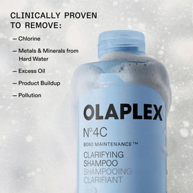Olaplex N°.4C Bond Maintenance Clarifying Shampoo 250 mL with lather