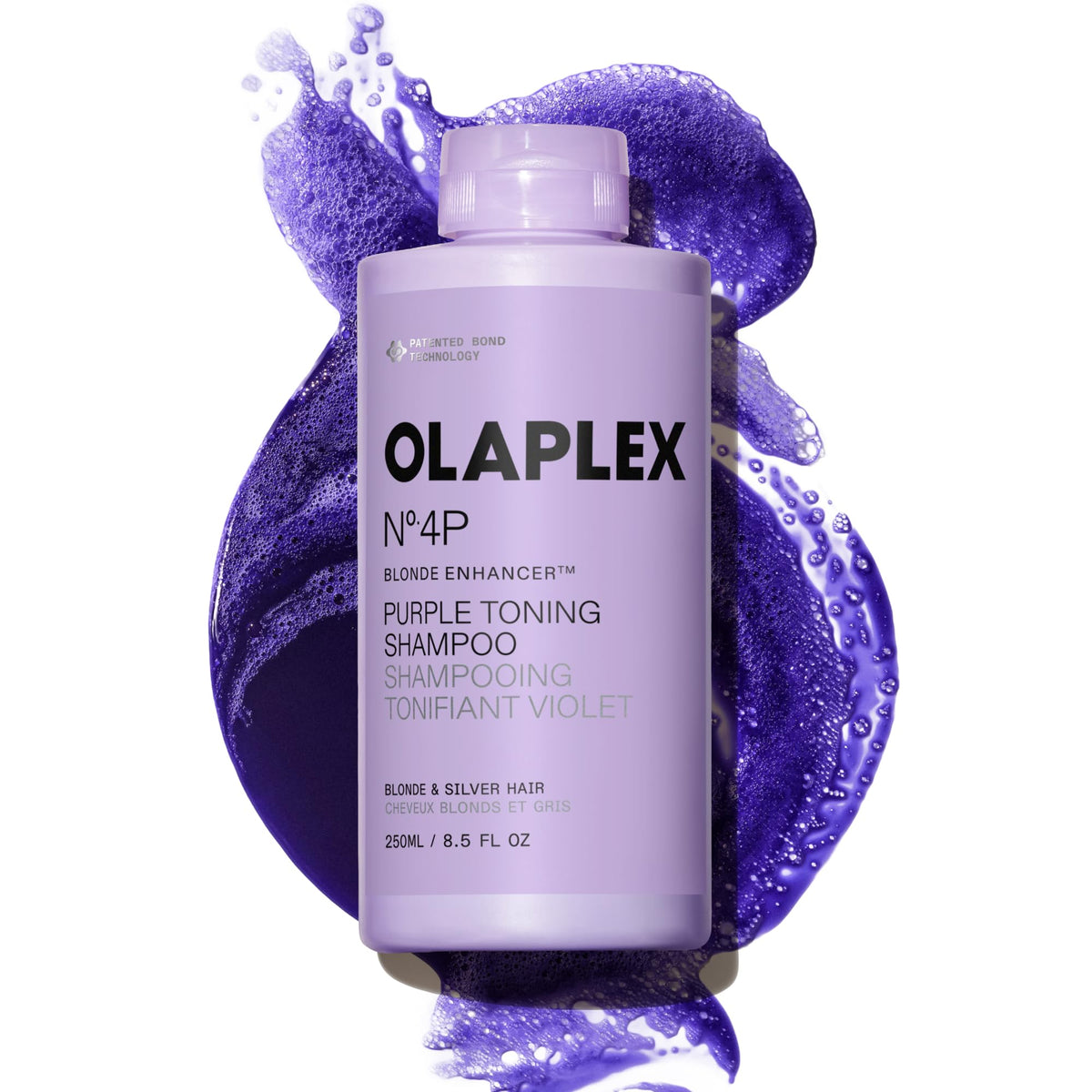 Olaplex N°.4P Blonde support Purple Shampoo 250 mL front view
