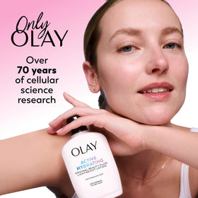 Olay Active Hydrating Moisturizing Lotion 6 fl oz lifestyle scene