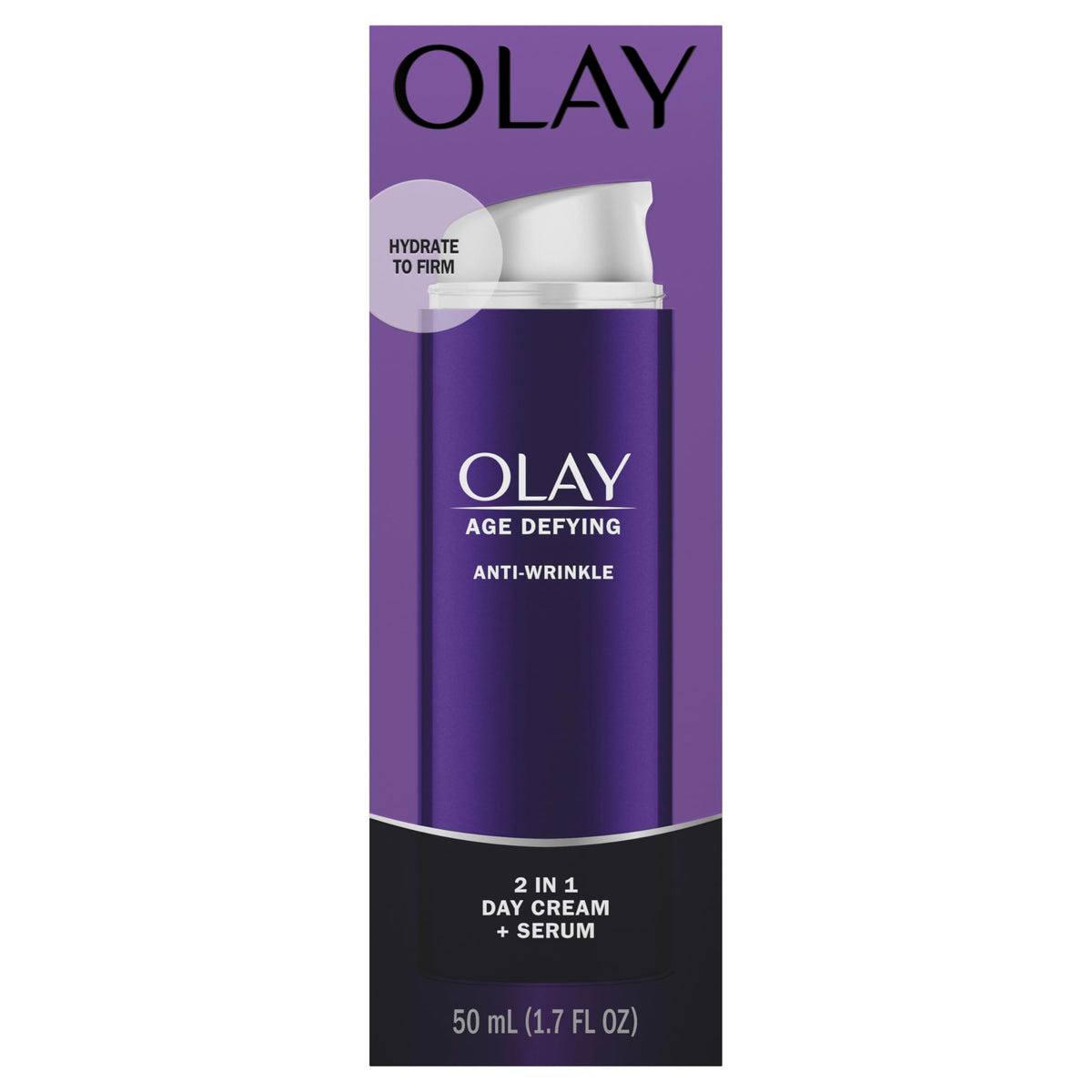 Olay Age Defying 2-in-1 Day Cream + Serum front view
