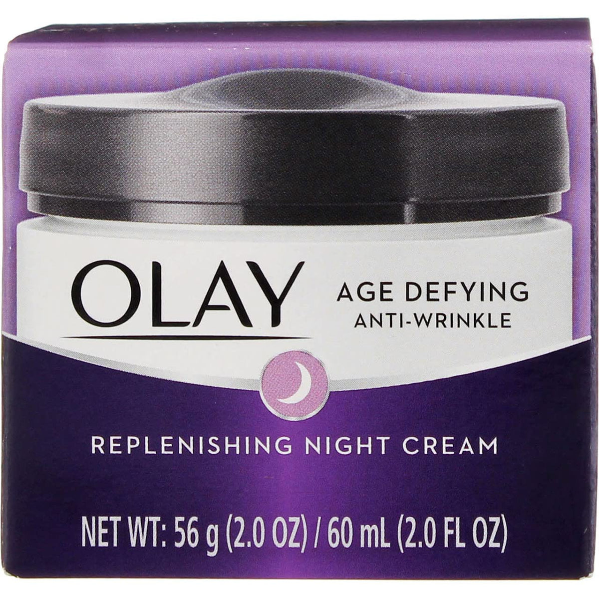 Olay Age Defying Anti-Wrinkle Night Cream 2 oz front view