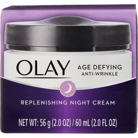Olay Age Defying Anti-Wrinkle Night Cream 2 oz front view