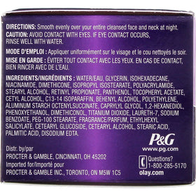 Olay Age Defying Anti-Wrinkle Night Cream 2 oz side view