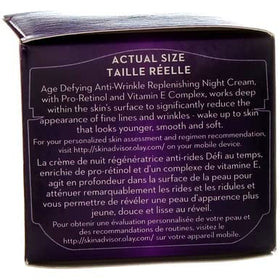 Olay Age Defying Anti-Wrinkle Night Cream lifestyle shot