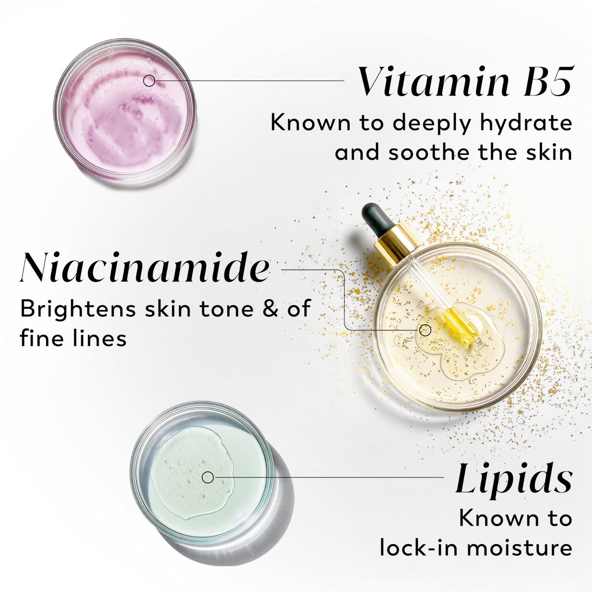 Olay Age Defying Body Lotion application on skin