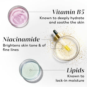 Olay Age Defying Body Lotion application on skin
