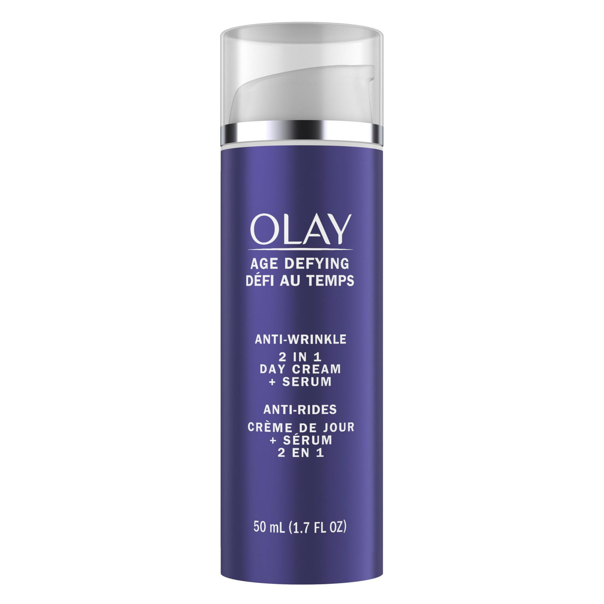 Olay Age Defying packaging with aloe vera detail