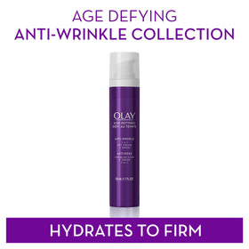 Olay Age Defying product on a bathroom counter