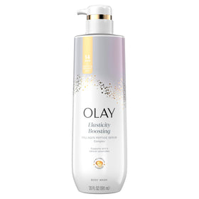 Olay Body Wash 20 fl oz front view with creamy texture