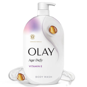 Olay Body Wash Age Defy 35 fl oz front view with Vitamin E