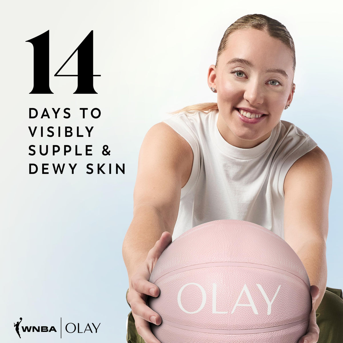 Olay body wash in a bathroom setting
