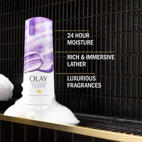 Olay Body Wash with elderberry and almond cream scent