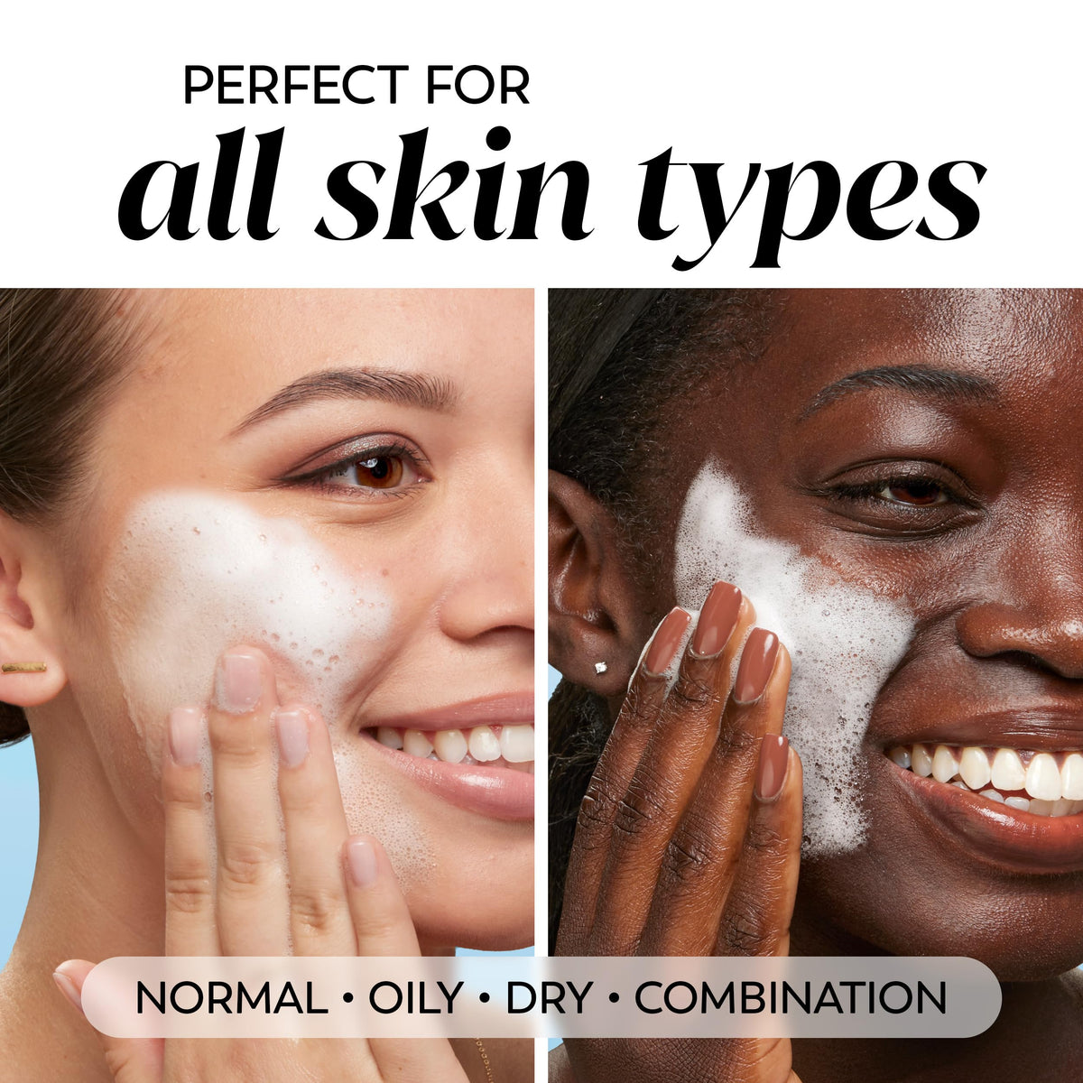 Olay Cleansing Melts used in a skincare routine