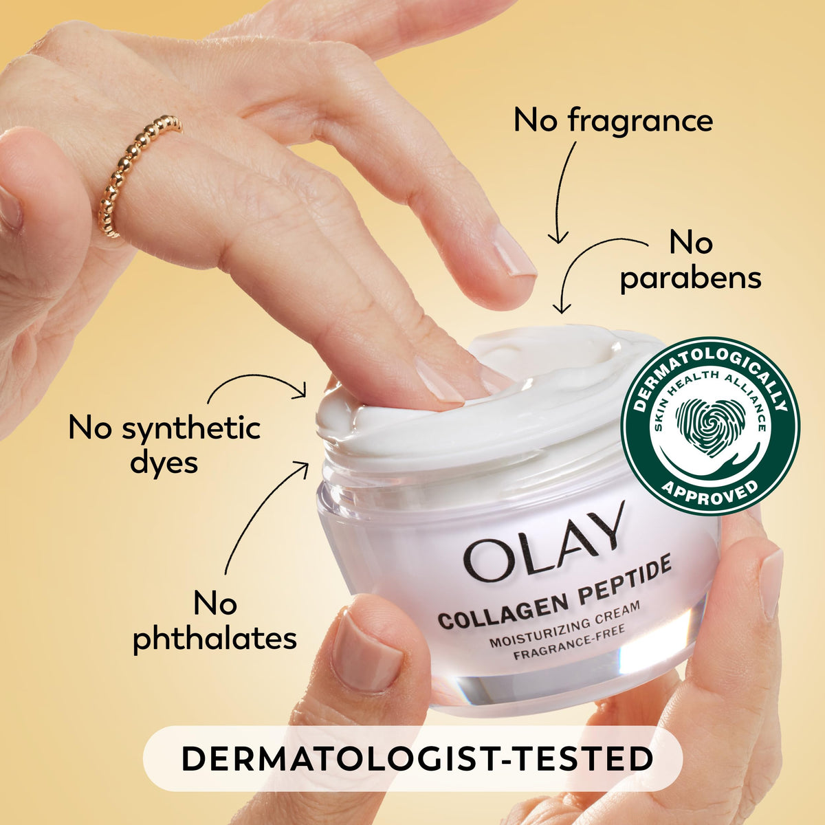 Olay Collagen Peptide Face Moisturizer ingredients list