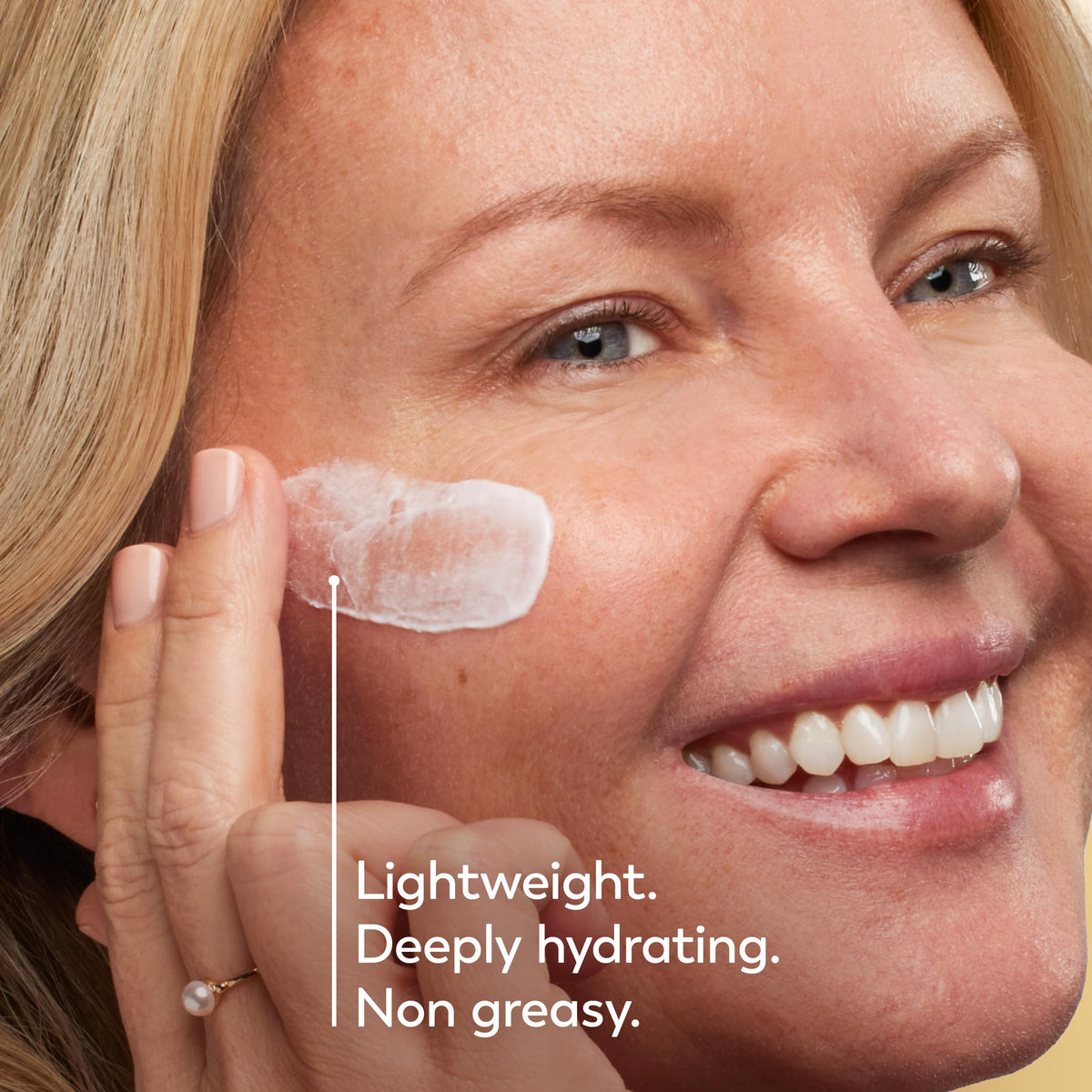 Olay Collagen Peptide Face Moisturizer texture close-up