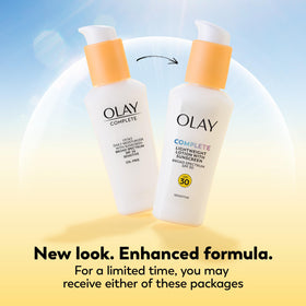 Olay Complete Face Moisturizer 2.5 oz back view