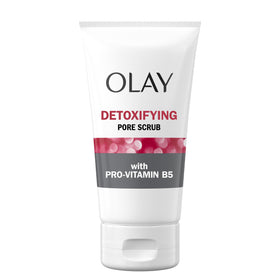 Olay Detoxifying Pore Scrub with fresh ingredients