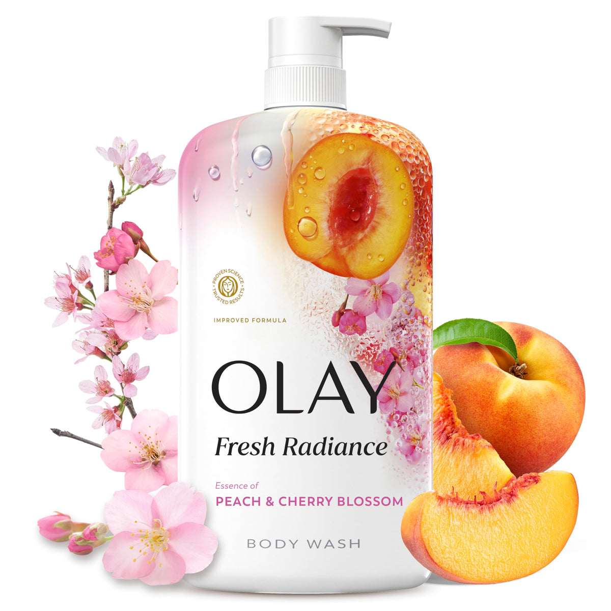 Olay Fresh Radiance Body Wash 29 fl oz front view