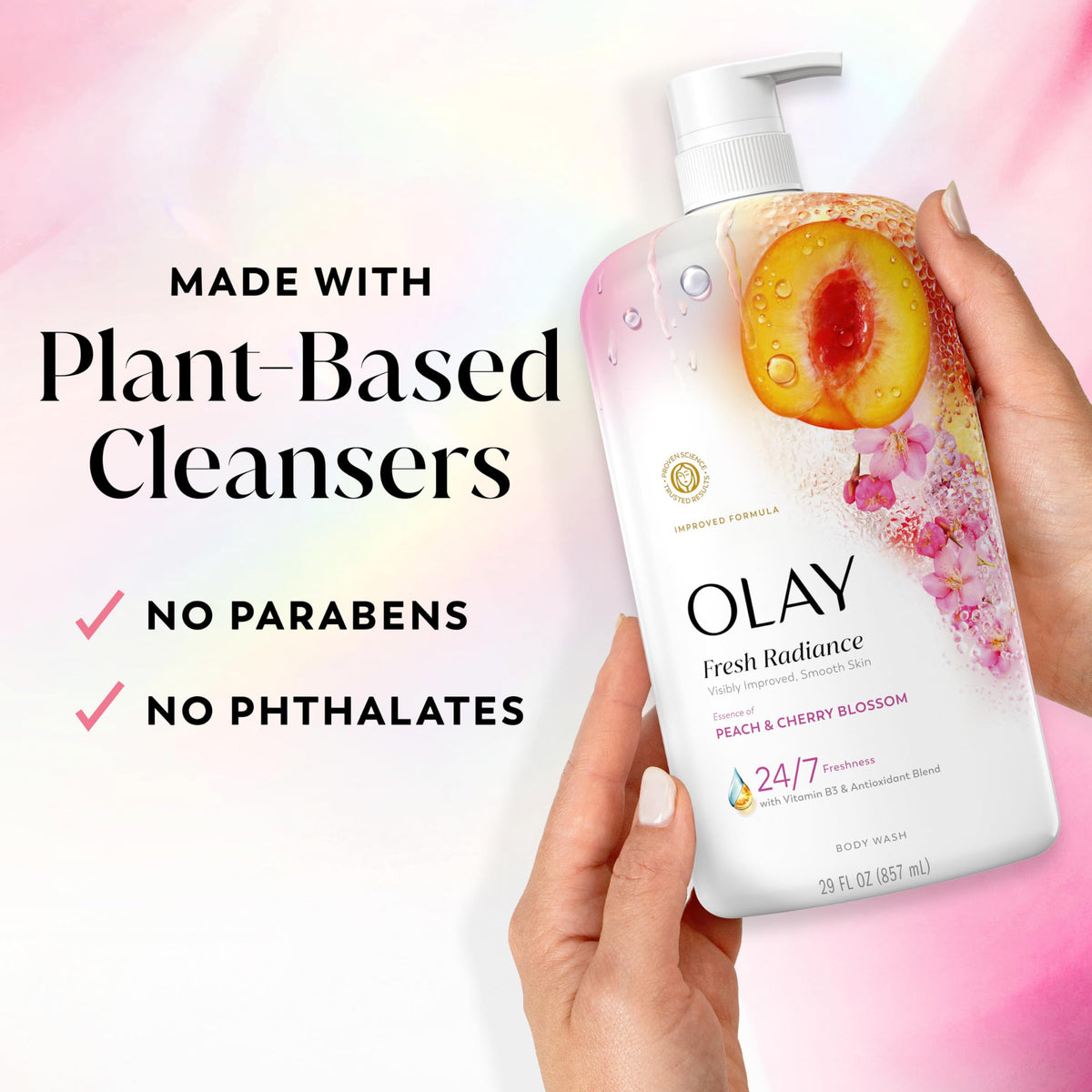Olay Fresh Radiance Body Wash ingredients list