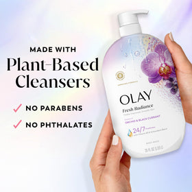 Olay Fresh Radiance Body Wash ingredients list