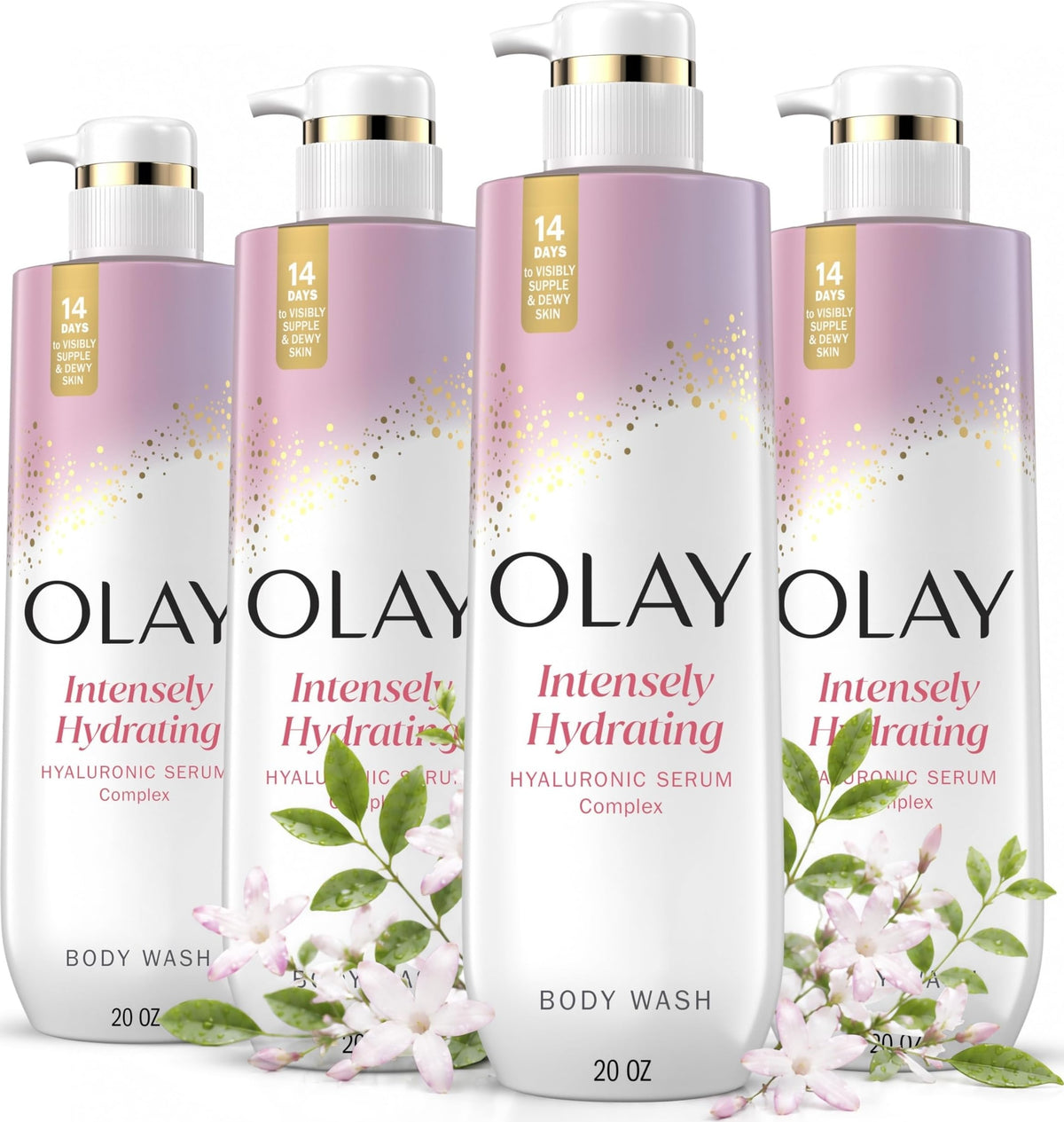 Olay Intensely Hydrating Repair Body Wash 20 oz front view