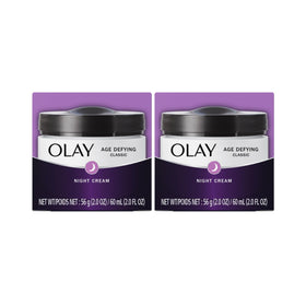 Olay Night Cream Pack of 2 front view with product details