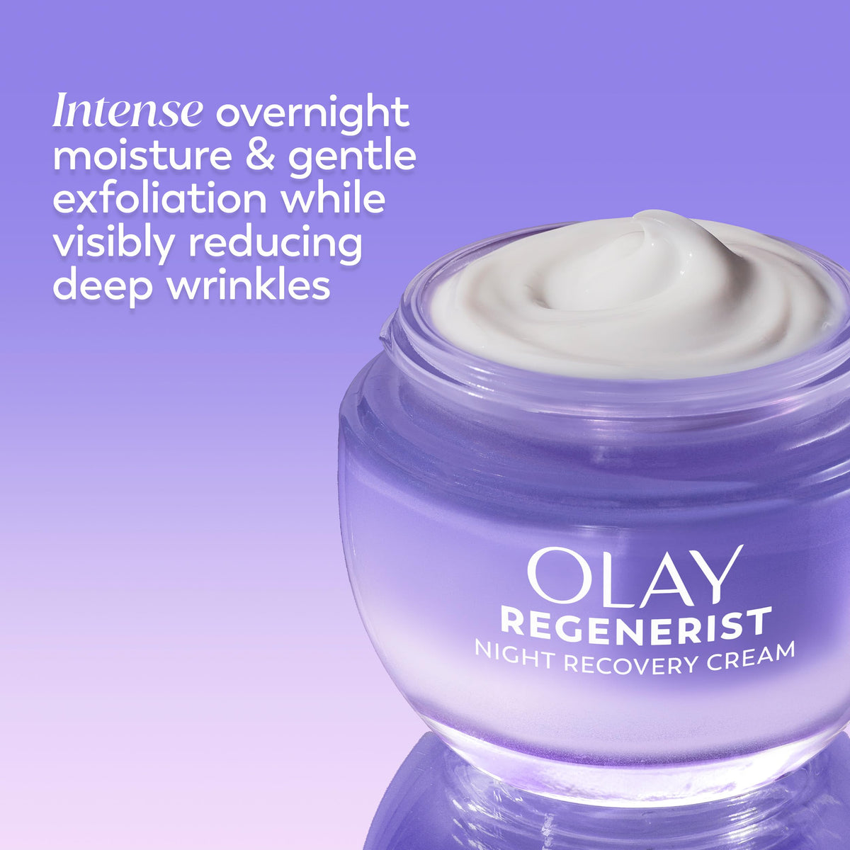 Olay Night Recovery Cream 1.7Oz side view