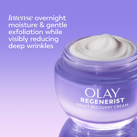 Olay Night Recovery Cream 1.7Oz side view