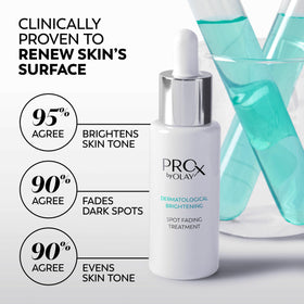 Olay Pro-X Even Skin Tone Serum packaging with ingredients