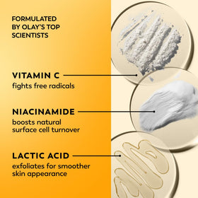 Olay Regenerist cream application on skin