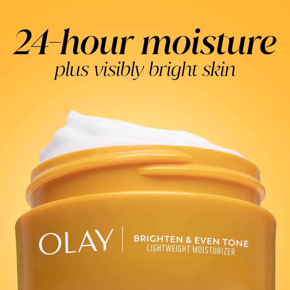 Olay Regenerist cream beside skincare routine items