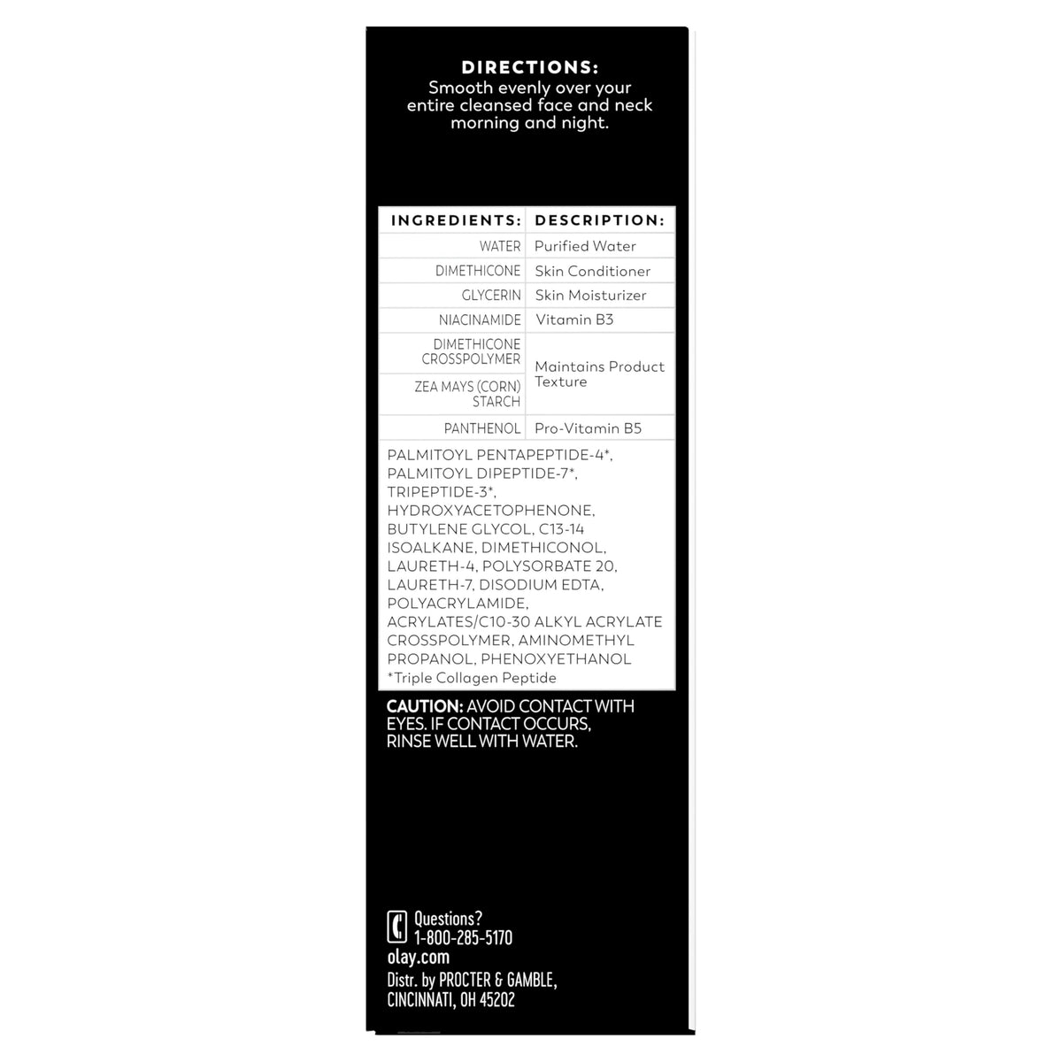 Olay Regenerist Light Gel Face Moisturizer with other skincare products