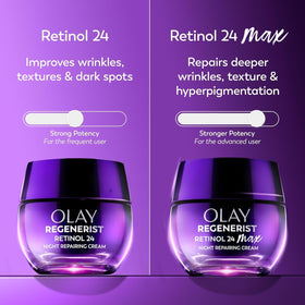 Olay Retinol Night Cream MAX 1.7oz texture close-up
