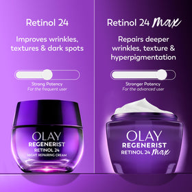 Olay Retinol Night Cream MAX 2.6oz texture close-up