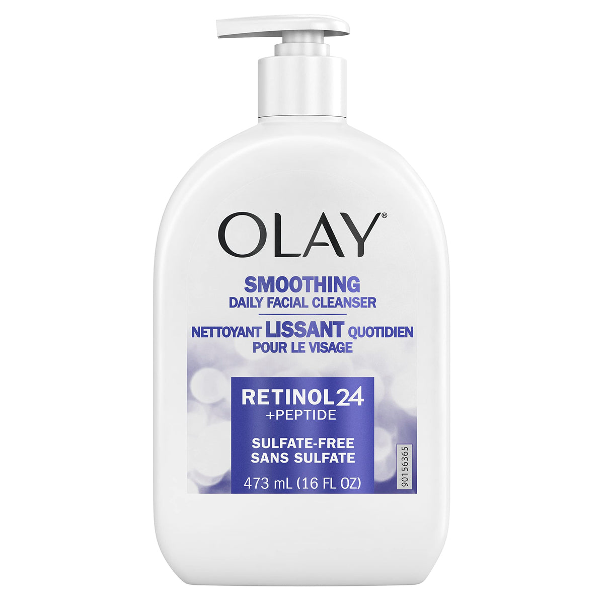 Olay Smoothing Daily Facial Cleanser 16 Oz front view