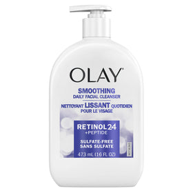 Olay Smoothing Daily Facial Cleanser 16 Oz front view