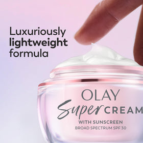 Olay Super Cream in lifestyle setting