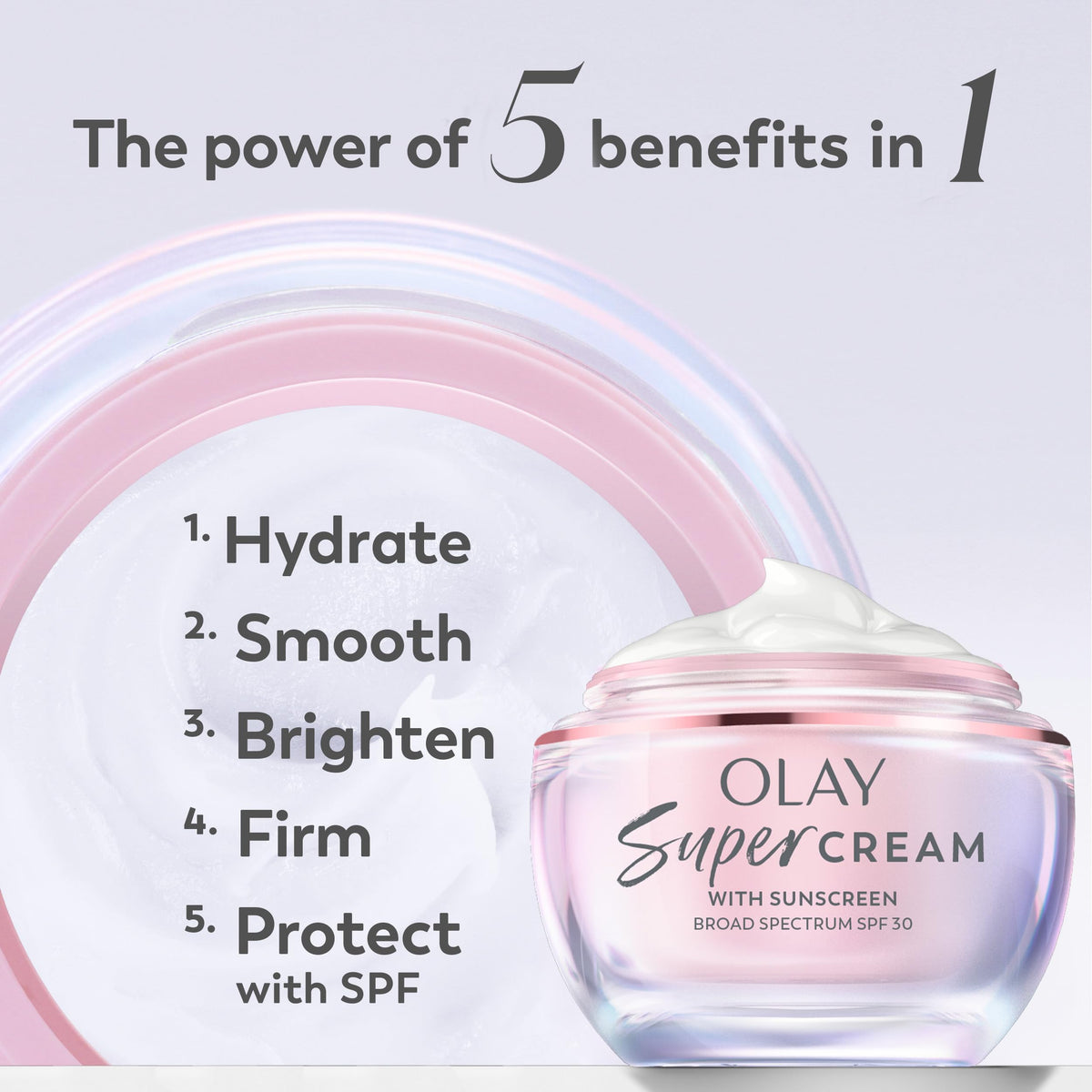 Olay Super Cream packaging side view