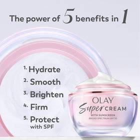 Olay Super Cream packaging side view