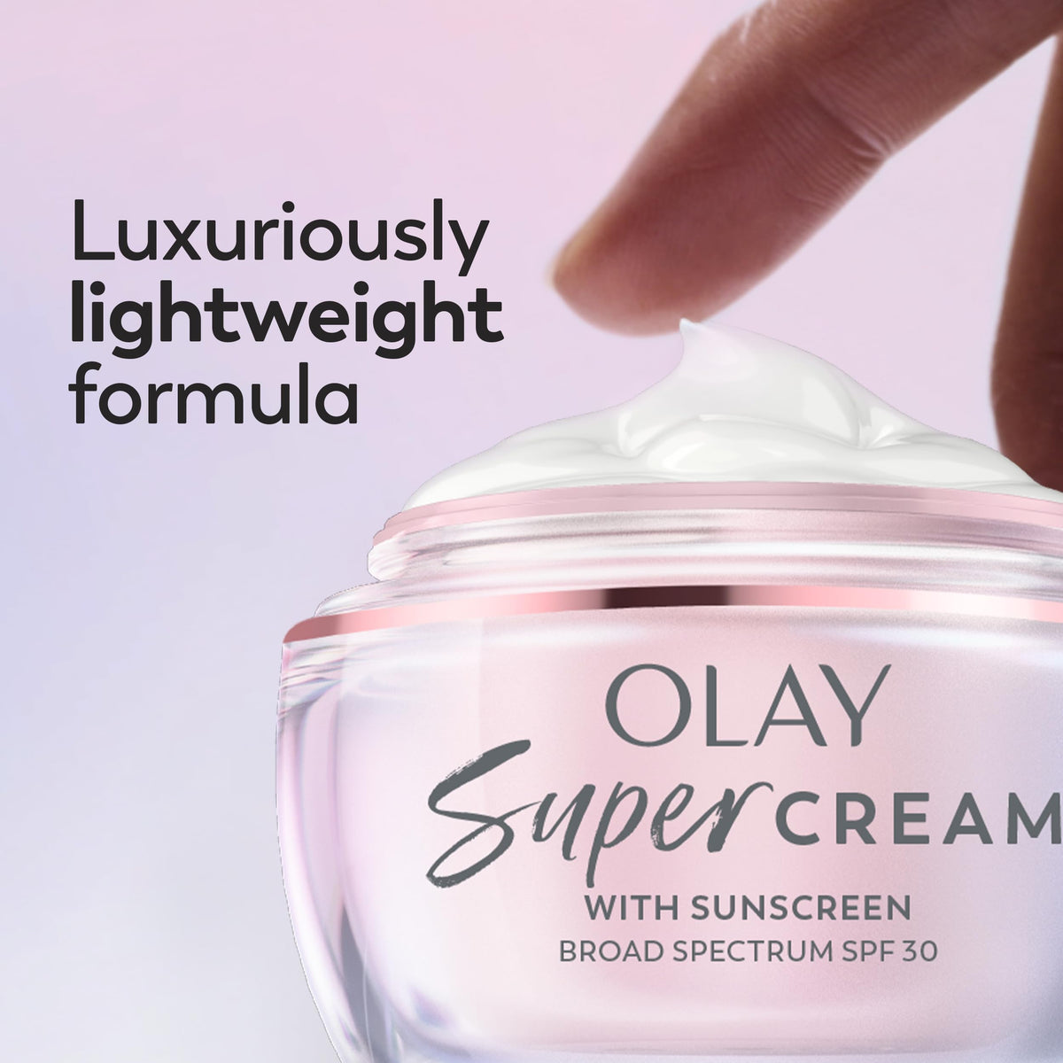 Olay Super Cream SPF 30 top view