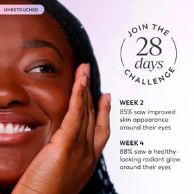 Olay Super Eye Serum with a soothing background