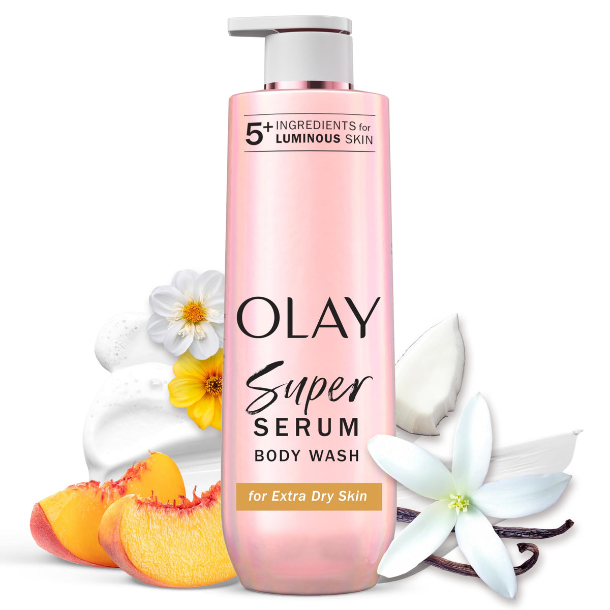 Olay Super Serum Body Wash 20 fl oz front view