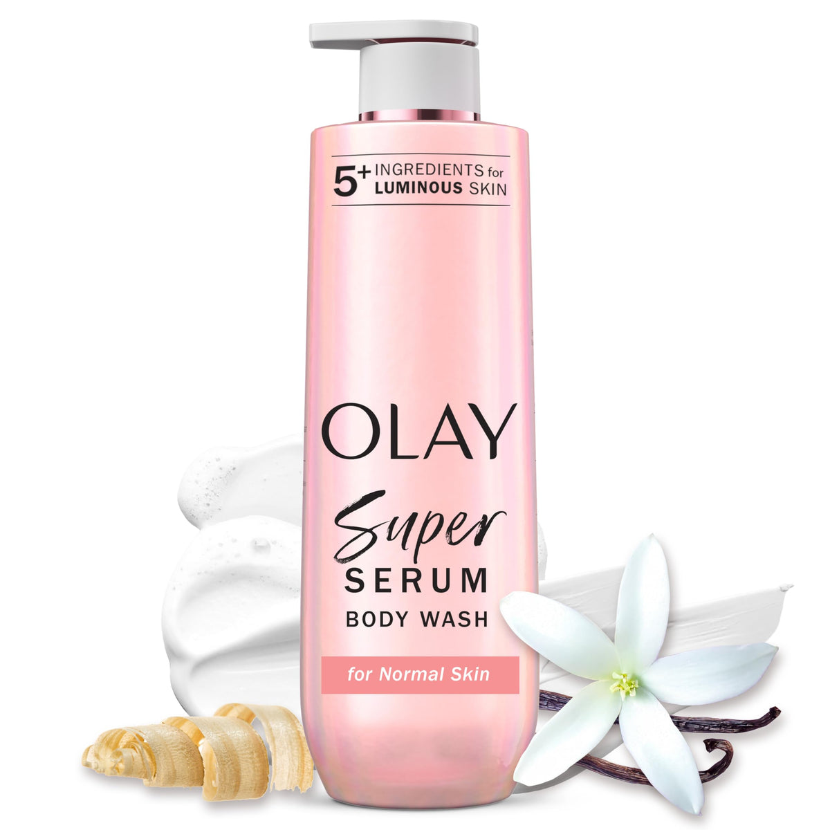 Olay Super Serum Body Wash 20 fl oz front view