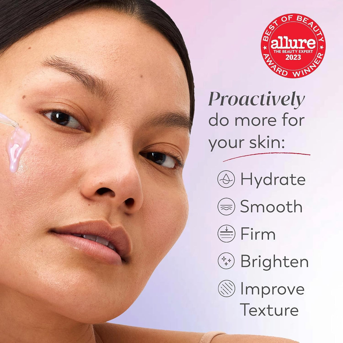 Olay Super Serum bottle with dropper