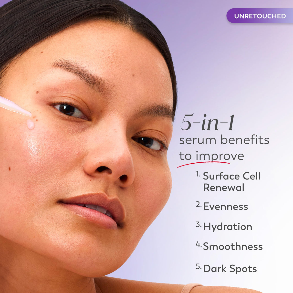 Olay Super Serum Night Repair 1.7 Oz bottle side view