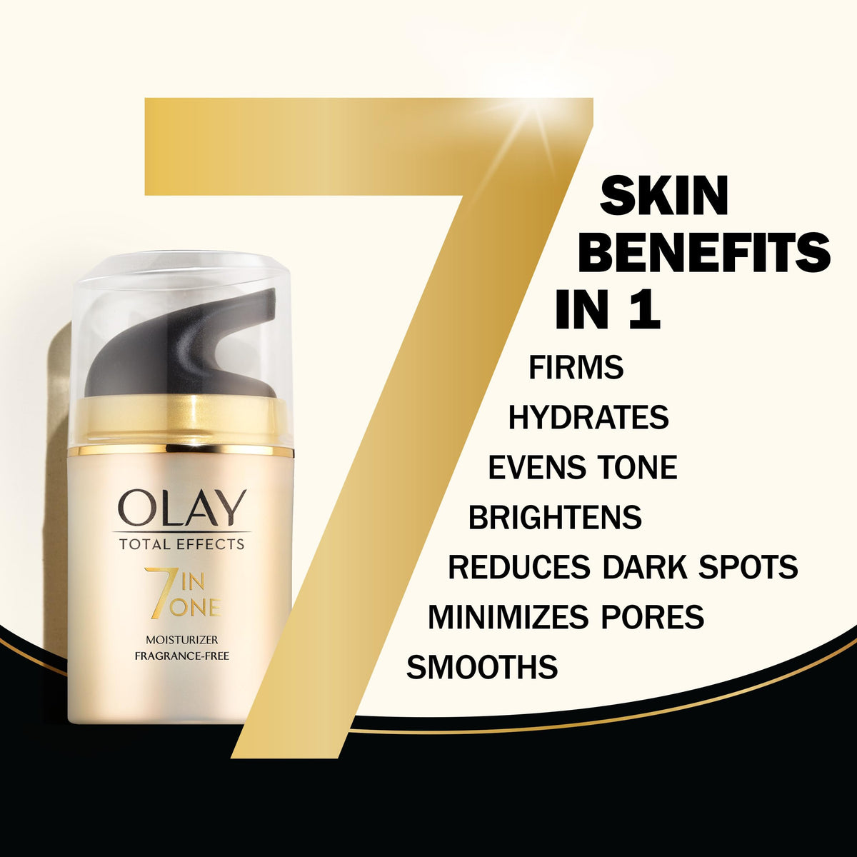 Olay Total Effects Face Moisturizer 1.7 fl oz back view