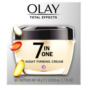 Olay Total Effects Night Firming Cream 1.7 oz with other skincare products