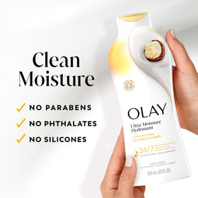 Olay Ultra Moisture Body Wash 22 fl oz lifestyle scene