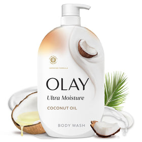 Olay Ultra Moisture Body Wash 35 fl oz bottle front view