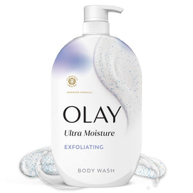 Olay Ultra Moisture Exfoliating Body Wash 35 fl oz front view